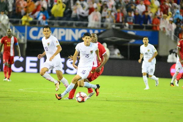 Bolivia Enfrenta Panamá Durante Copa American Centenario Orlando Florida Camping — Foto de Stock