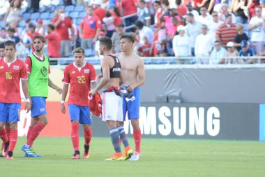Kosta Rika, Copa America Centenario sırasında Paraguay ile Orlando Florida 'daki Dünya Kampı Stadyumu' nda karşılaştı..  