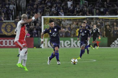 Orlando City 27 Eylül 2017 'de Orlando City Stadyumu' nda New England Devrimi 'ne ev sahipliği yaptı.. 