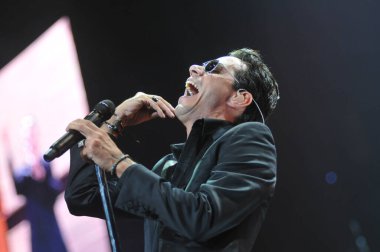 Latin şarkıcı Marc Anthony 5 Ekim 2014 'te Orlando Florida' daki Amway Center 'da konser verdi.