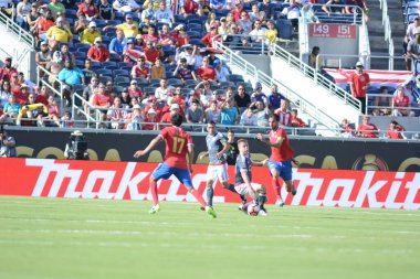 Kosta Rika, Copa America Centenario sırasında Paraguay ile Orlando Florida 'daki Dünya Kampı Stadyumu' nda karşılaştı..  