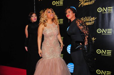 20 Şubat 2016 'da Las Vegas' taki Orleans Arena 'da düzenlenen 31. Yıldız Ödülleri sırasında kırmızı halı..