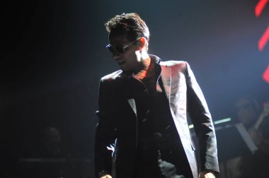 Latin şarkıcı Marc Anthony 5 Ekim 2014 'te Orlando Florida' daki Amway Center 'da konser verdi..