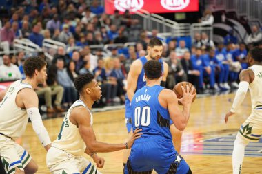 Orlando Magic, 8 Şubat 2020 tarihinde Orlando Florida 'daki Amway' de Milwaukee Bucks 'a ev sahipliği yaptı.. 