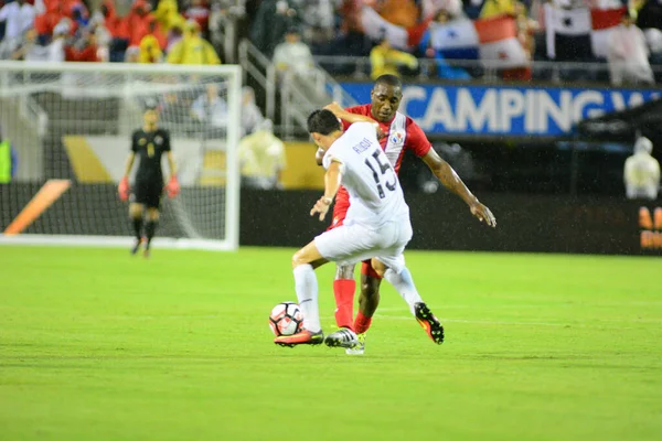 Bolivia Enfrenta Panamá Durante Copa American Centenario Orlando Florida Camping — Foto de Stock