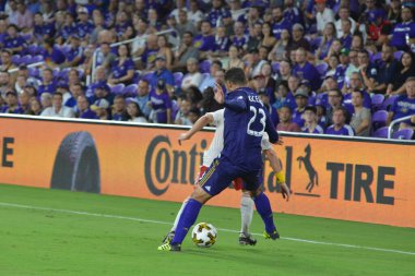 Orlando City 27 Eylül 2017 'de Orlando City Stadyumu' nda New England Devrimi 'ne ev sahipliği yaptı.. 