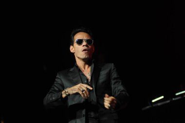 Latin şarkıcı Marc Anthony 5 Ekim 2014 'te Orlando Florida' daki Amway Center 'da konser verdi..