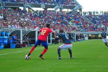 Kosta Rika, Copa America Centenario sırasında Paraguay ile Orlando Florida 'daki Dünya Kampı Stadyumu' nda karşılaştı.. 
