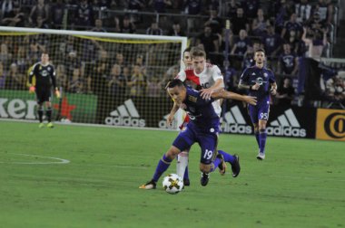 Orlando City 27 Eylül 2017 'de Orlando City Stadyumu' nda New England Devrimi 'ne ev sahipliği yaptı.. 