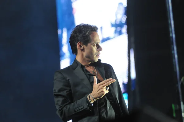 Latin Singer Marc Anthony Performs Amway Center Στο Ορλάντο Της — Φωτογραφία Αρχείου