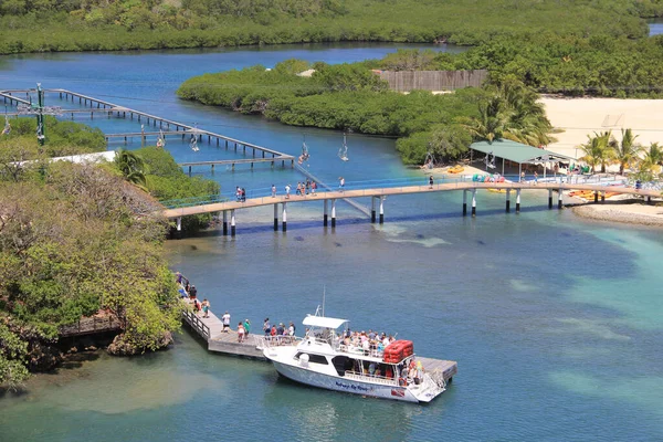 Magnifique Baie Acajou Honduras Mai 2014 — Photo