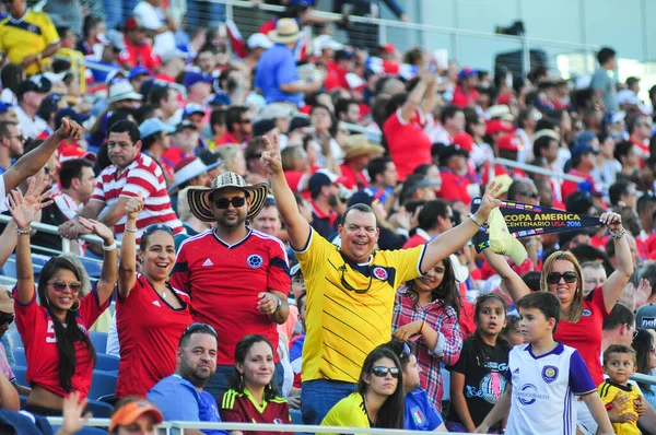 Kosta Rika Menghadapi Paraguay Selama Copa America Centenario Stadion Dunia — Stok Foto