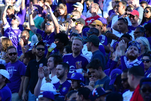 Orlando City Host United Camping World Stadium Orlando Florida October — Stock Fotó