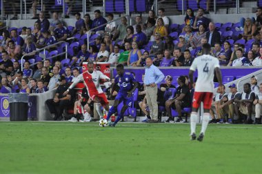 Orlando City 27 Eylül 2017 'de Orlando City Stadyumu' nda New England Devrimi 'ne ev sahipliği yaptı.. 