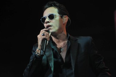 Latin şarkıcı Marc Anthony 5 Ekim 2014 'te Orlando Florida' daki Amway Center 'da konser verdi..