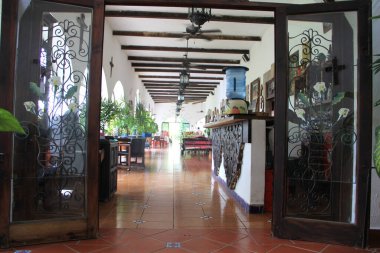 Güzel Puerta Maya Meksika 26 Mayıs 2014.  