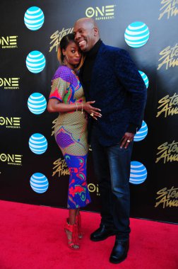 20 Şubat 2016 'da Las Vegas' taki Orleans Arena 'da düzenlenen 31. Yıldız Ödülleri sırasında kırmızı halı..