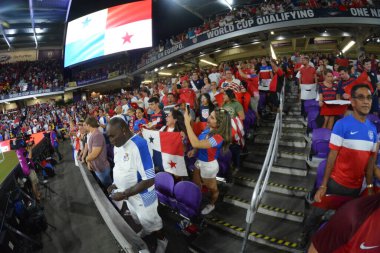 Dünya Kupası eleme maçı Orlando City Stadyumu 'nda. ABD Panama 'ya karşı 6 Ekim 2017' de Orlando, Florida 'da.  