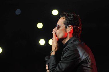 Latin şarkıcı Marc Anthony 5 Ekim 2014 'te Orlando Florida' daki Amway Center 'da konser verdi..