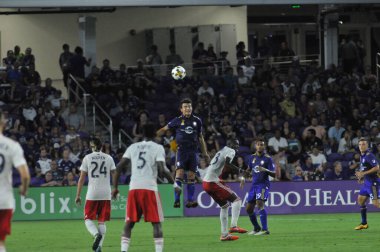 Orlando City 27 Eylül 2017 'de Orlando City Stadyumu' nda New England Devrimi 'ne ev sahipliği yaptı.. 