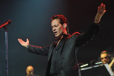 Latin şarkıcı Marc Anthony 5 Ekim 2014 'te Orlando Florida' daki Amway Center 'da konser verdi.