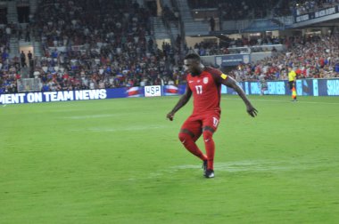 Dünya Kupası eleme maçı Orlando City Stadyumu 'nda. ABD Panama 'ya karşı 6 Ekim 2017' de Orlando, Florida 'da.  