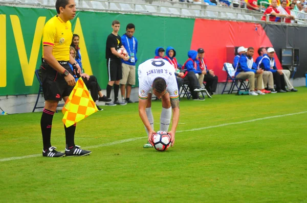 Bolivia Face Panama Copa American Centenario Orlando Florida Camping World — Stock Photo, Image