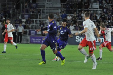 Orlando City 27 Eylül 2017 'de Orlando City Stadyumu' nda New England Devrimi 'ne ev sahipliği yaptı..  