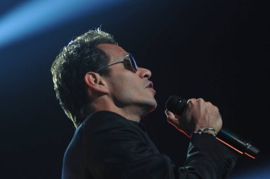 Latin şarkıcı Marc Anthony 5 Ekim 2014 'te Orlando Florida' daki Amway Center 'da konser verdi..