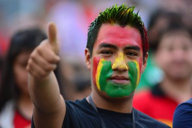 Bolivya, Orlando Florida 'daki Copa American Centenario' da Dünya Kampı Stadyumu 'nda Panama ile karşılaştı.. 