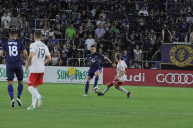 Orlando City 27 Eylül 2017 'de Orlando City Stadyumu' nda New England Devrimi 'ne ev sahipliği yaptı.. 