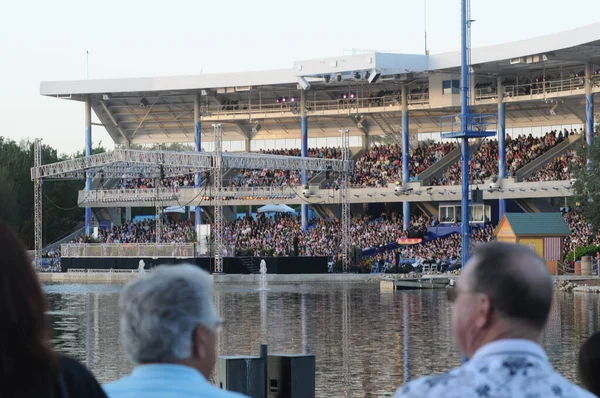 Annual Sea World Easter Sunrise Service Orlando Florida April 2012 — Stock Photo, Image