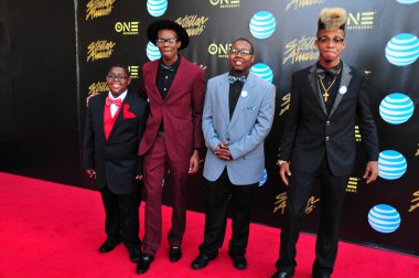 20 Şubat 2016 'da Las Vegas' taki Orleans Arena 'da düzenlenen 31. Yıldız Ödülleri sırasında kırmızı halı.. 