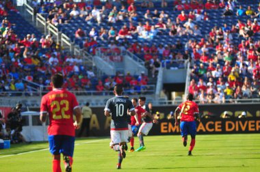 Kosta Rika, Copa America Centenario sırasında Paraguay ile Orlando Florida 'daki Dünya Kampı Stadyumu' nda karşılaştı..  