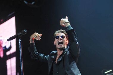 Latin şarkıcı Marc Anthony 5 Ekim 2014 'te Orlando Florida' daki Amway Center 'da konser verdi.