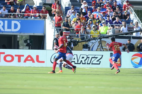 Costa Rica Enfrenta Paraguai Durante Centenário Copa América Estádio Mundial — Fotografia de Stock