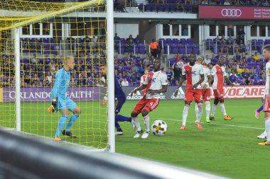 Orlando City 27 Eylül 2017 'de Orlando City Stadyumu' nda New England Devrimi 'ne ev sahipliği yaptı.. 