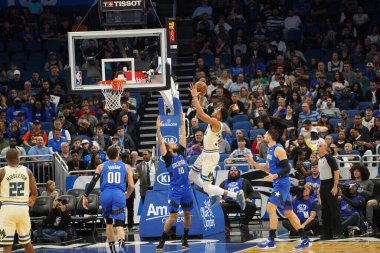 Orlando Magic, 8 Şubat 2020 tarihinde Orlando Florida 'daki Amway' de Milwaukee Bucks 'a ev sahipliği yaptı.. 