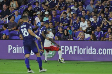 Orlando City 27 Eylül 2017 'de Orlando City Stadyumu' nda New England Devrimi 'ne ev sahipliği yaptı.. 