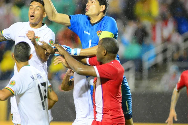 Bolívia Enfrenta Panamá Durante Centenário Americano Copa Orlando Florida Camping — Fotografia de Stock