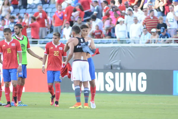 Costa Rica Trifft Bei Der Copa America Centenario Juni 2016 — Stockfoto