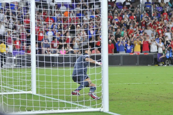 Mecz Kwalifikacyjny Mistrzostw Świata Stadionie Orlando City Stany Zjednoczone Panama — Zdjęcie stockowe