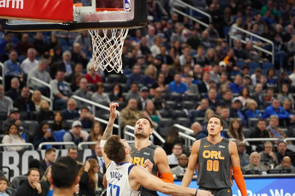 Orlando Magic Ospita Dallas Mavericks All Amway Center Orlando Florida — Foto Stock