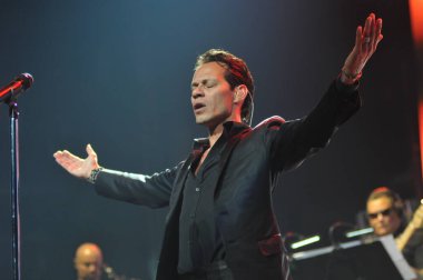 Latin şarkıcı Marc Anthony 5 Ekim 2014 'te Orlando Florida' daki Amway Center 'da konser verdi.