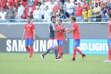 Kosta Rika, Copa America Centenario sırasında Paraguay ile Orlando Florida 'daki Dünya Kampı Stadyumu' nda karşılaştı..  
