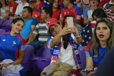 Dünya Kupası eleme maçı Orlando City Stadyumu 'nda. ABD Panama 'ya karşı 6 Ekim 2017' de Orlando, Florida 'da.  