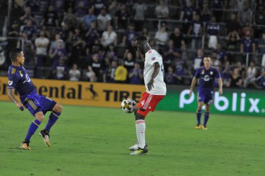 Orlando City 27 Eylül 2017 'de Orlando City Stadyumu' nda New England Devrimi 'ne ev sahipliği yaptı.. 