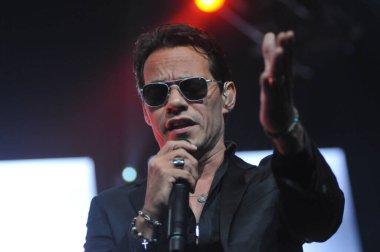 Latin şarkıcı Marc Anthony 5 Ekim 2014 'te Orlando Florida' daki Amway Center 'da konser verdi..