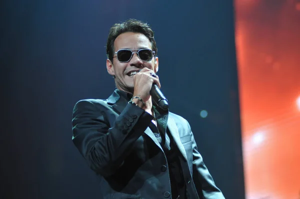 Latin şarkıcı Marc Anthony 5 Ekim 2014 'te Orlando Florida' daki Amway Center 'da konser verdi..