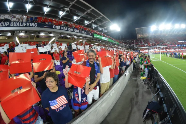 Qualifikationsspiel Orlando City Stadium Usa Gegen Panama Oktober 2017 Orlando — Stockfoto